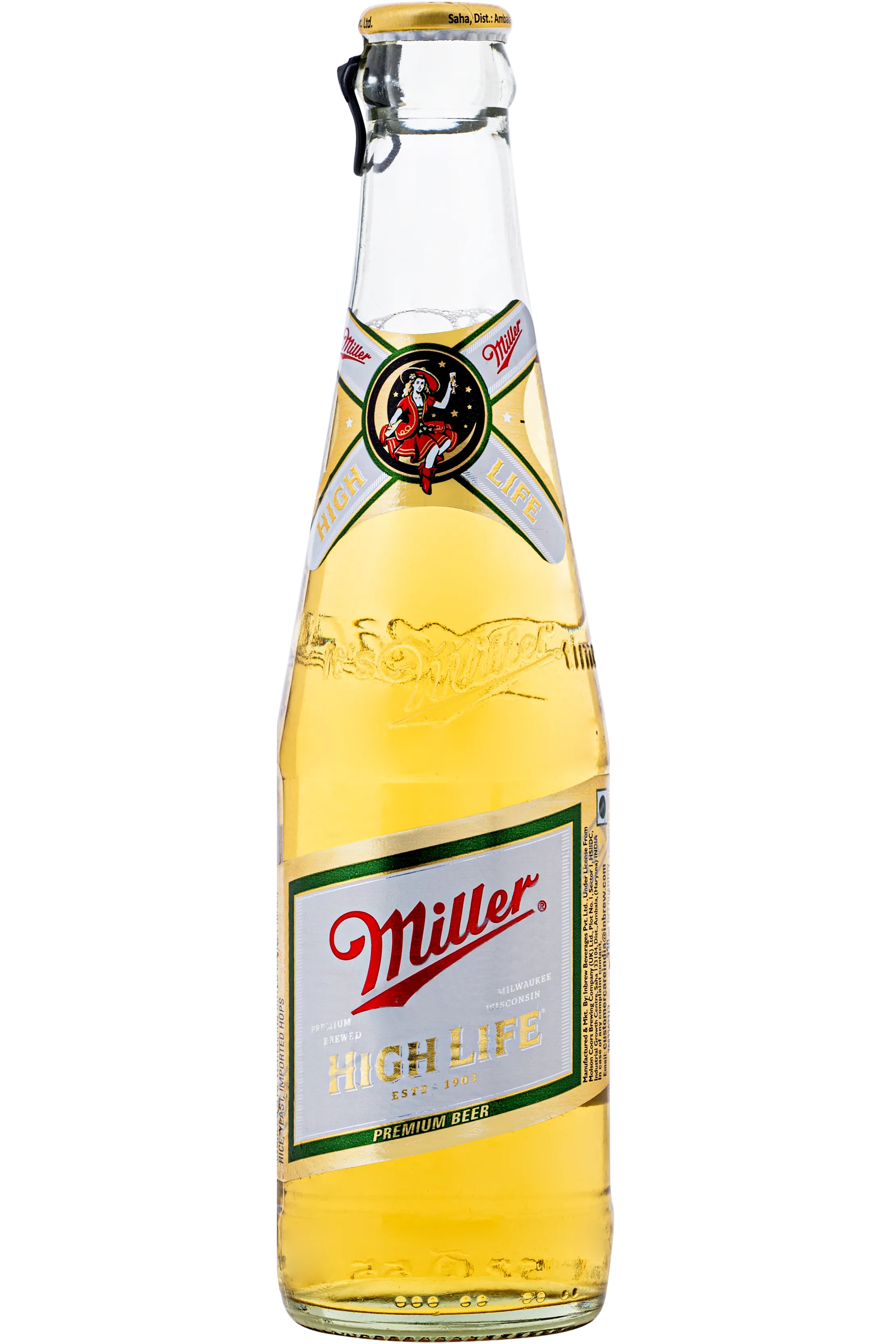 Buy Miller High Life Light Beer Available in 330 ml