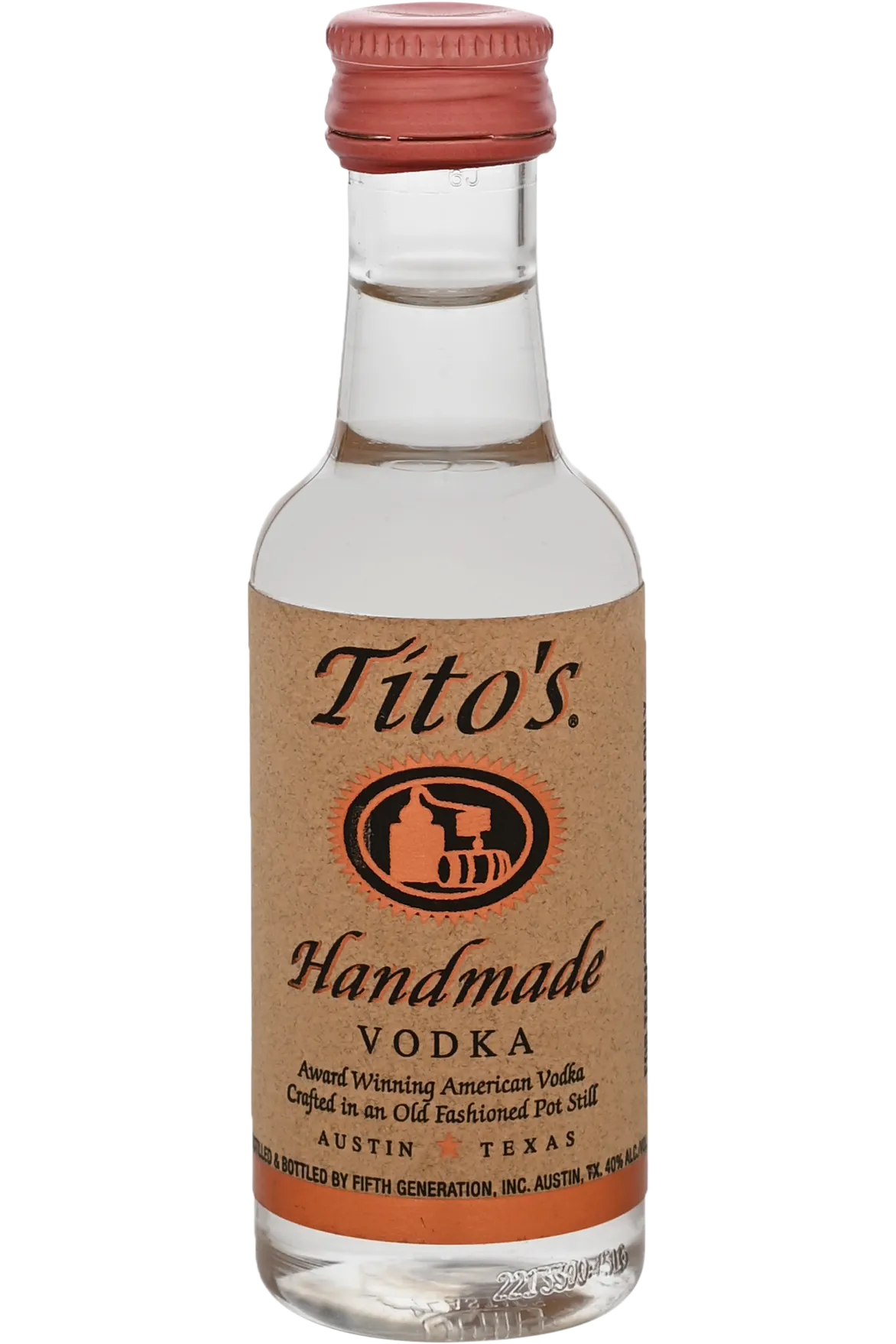 Buy Titos Handmade Vodka Miniature Available In 50 Ml750 Ml 0755