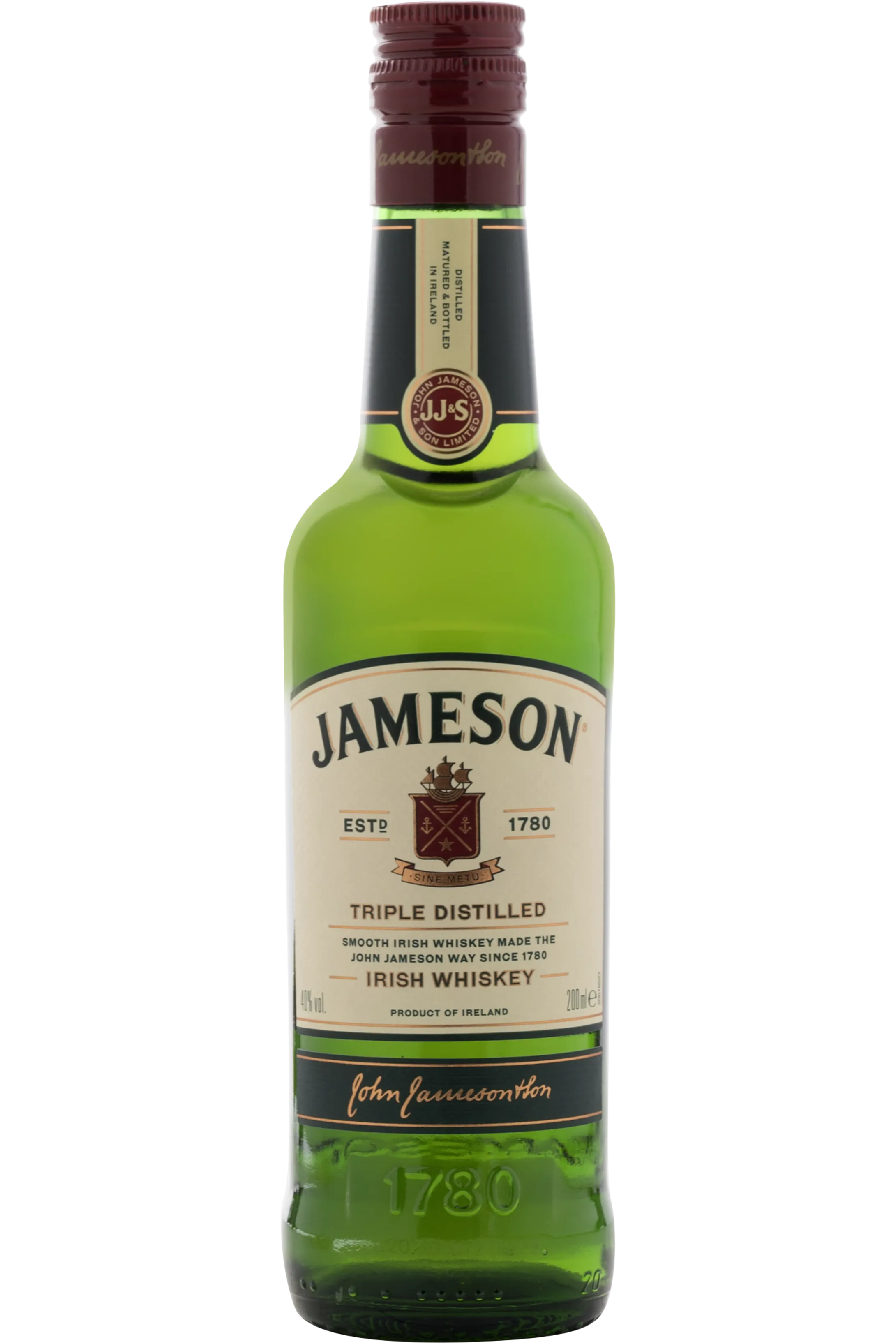 Buy Jameson Triple Distilled Smooth Irish Whisky Available In 200 Ml750 Ml