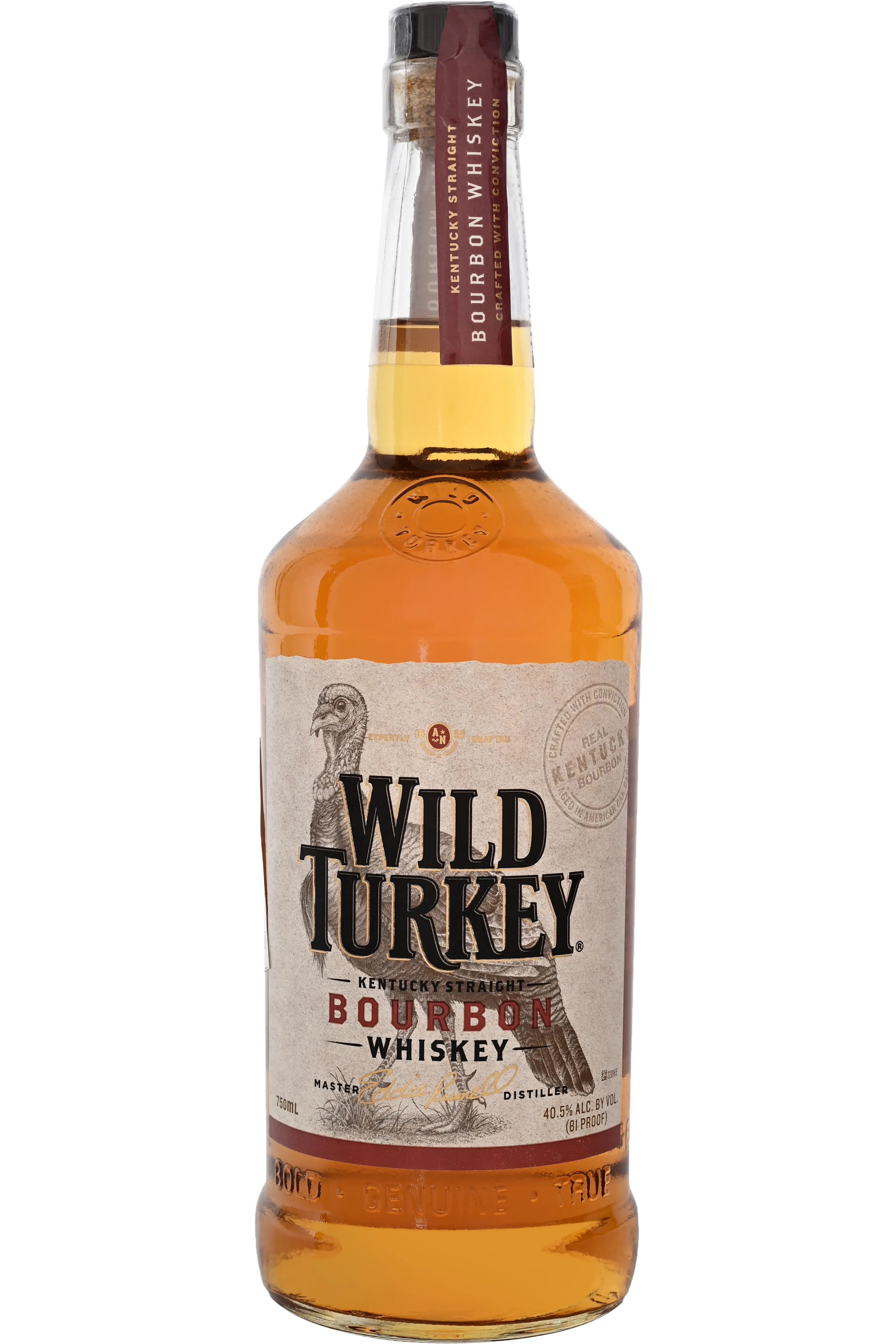 Buy Wild Turkey Kentucky Straight Bourbon Whisky Available in 750 ml