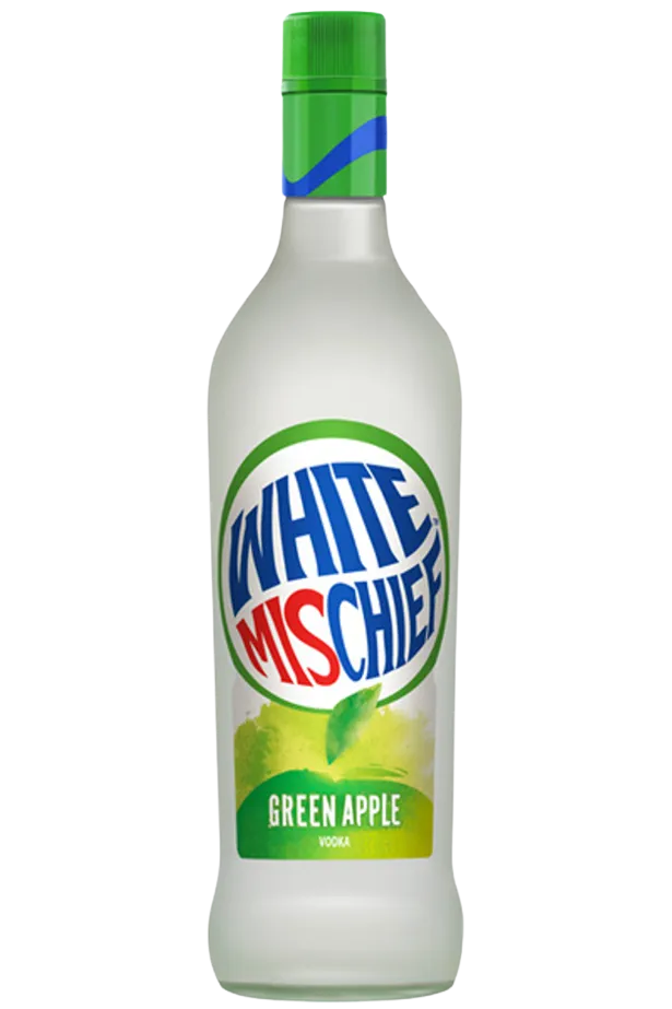 Buy White Mischief Green Apple Vodka Available in 180ml,375ml,750ml
