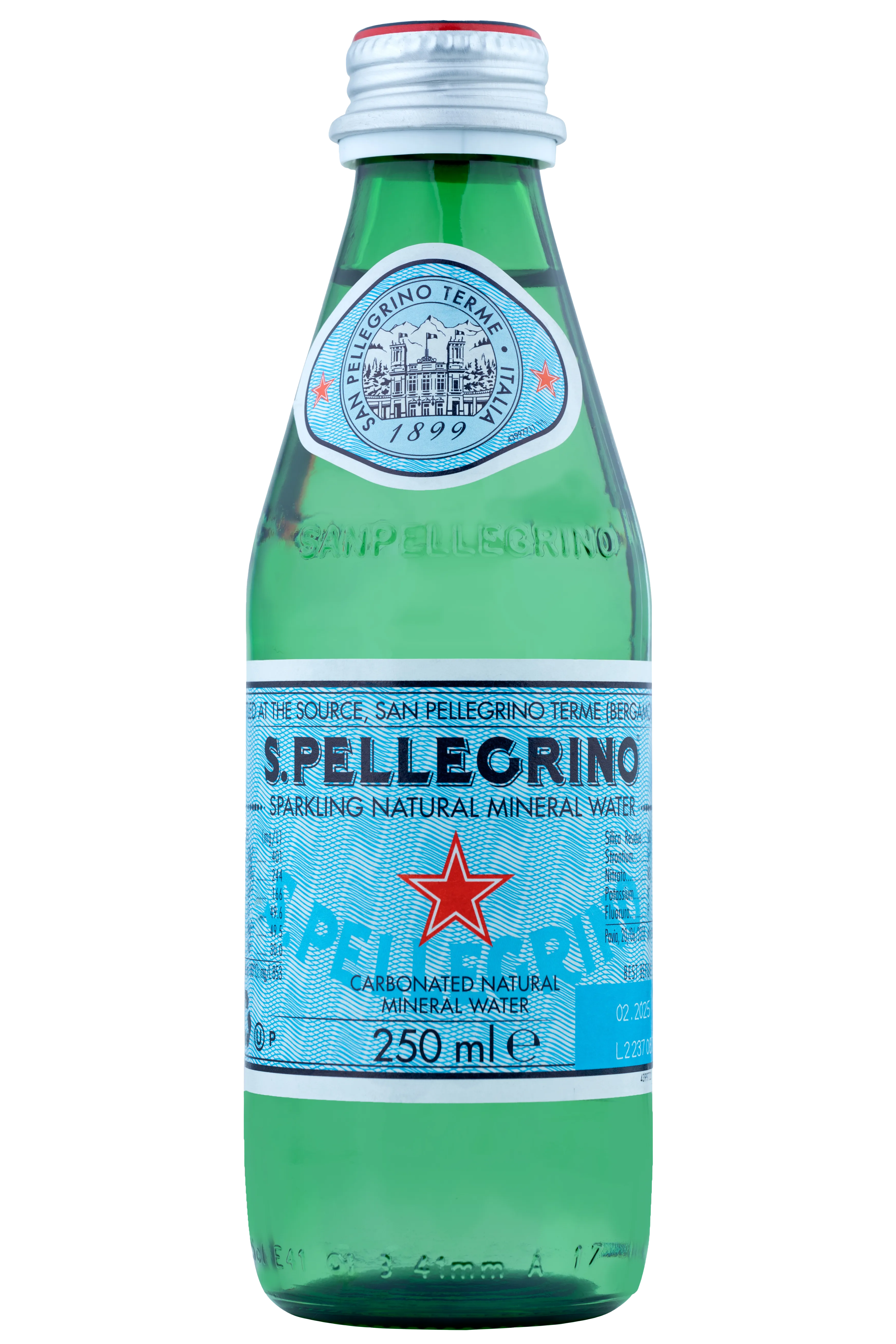 Buy S. Pellegrino Sparkling Natural Mineral Water Available in 250ml,750ml